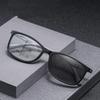 Men'S Classic Square Frame Progressive Multifocal Photochromic Reading Glasses Women'S Fashion Color Changing Presbyopia Glasses