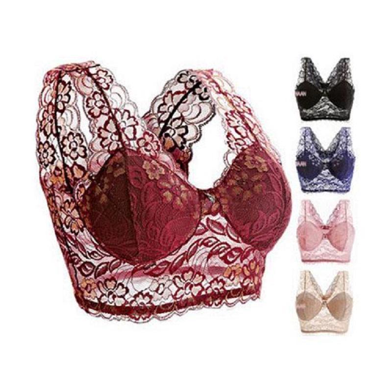 Seamless Lace Bralette For Women With Breathable Mesh And Side Support For Comfortable Sleep And Daily Wear