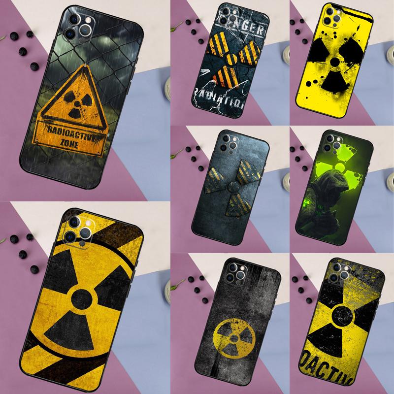 Nuclear Radiation Emblem Case For Samsung Galaxy M12 M14 M11 M13 M15 M06 M16 M36 M56 M31 M53 M32 M52 M35 M55 M34 M54