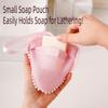 Cloud/Heart Shaped Foaming Soap Bag Exfoliating Massage Soap Bag Foam Mesh  Bath Body Washing