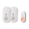 Wireless 433MHz Waterproof Doorbell: Easy One-Button Call, Bedside Bell, Long-Range, Ideal for Home and Elderly Use.
