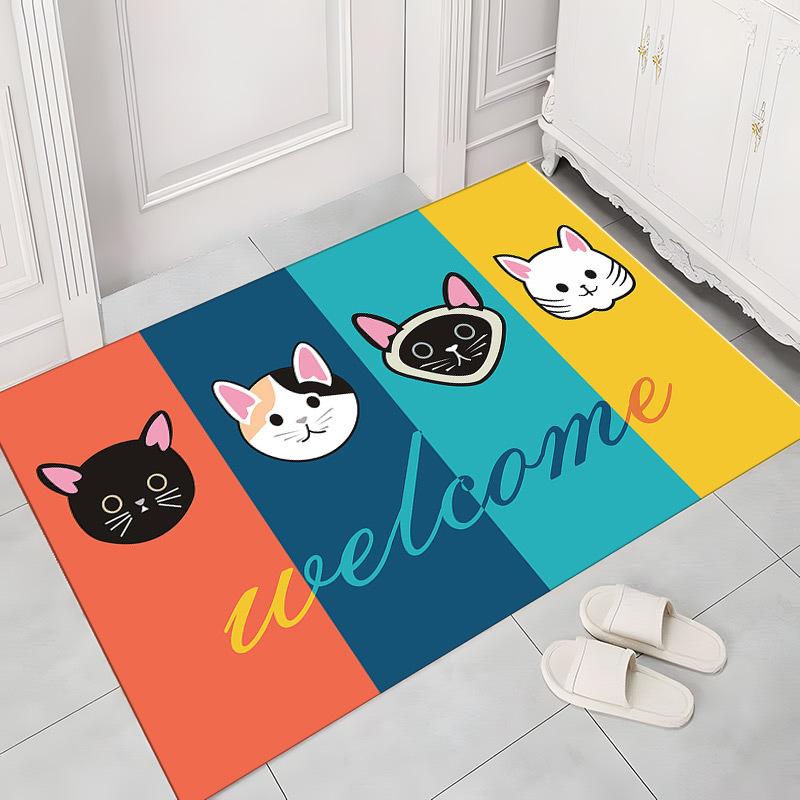 Bathroom Floor Mat Bathroom Door Mat Bedroom Kitchen Door Mat Entrance Floor Mat