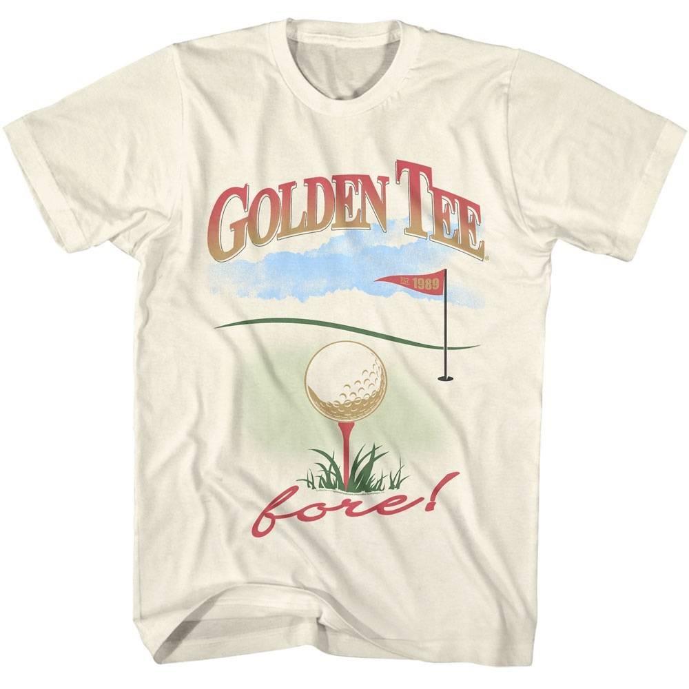 Golden Tee Fore Golf 1989 Men T Shirt XXXXL