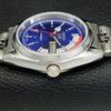 REFURBISHED VINTAGE SEIKO 5 AUTOMATIC 6309A JAPAN MENS BLUE DIAL WATCH A440874-d