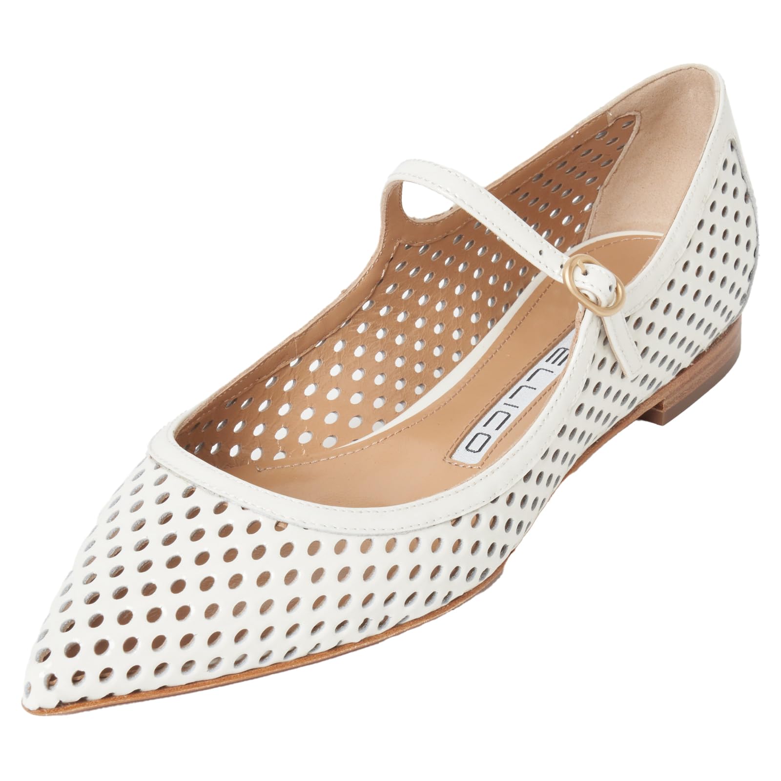 

Mary Jane Flat Shoes 0899 ANDREA10 FLAT MARY JANE White cm [Perico] Women s 23.0 білий
