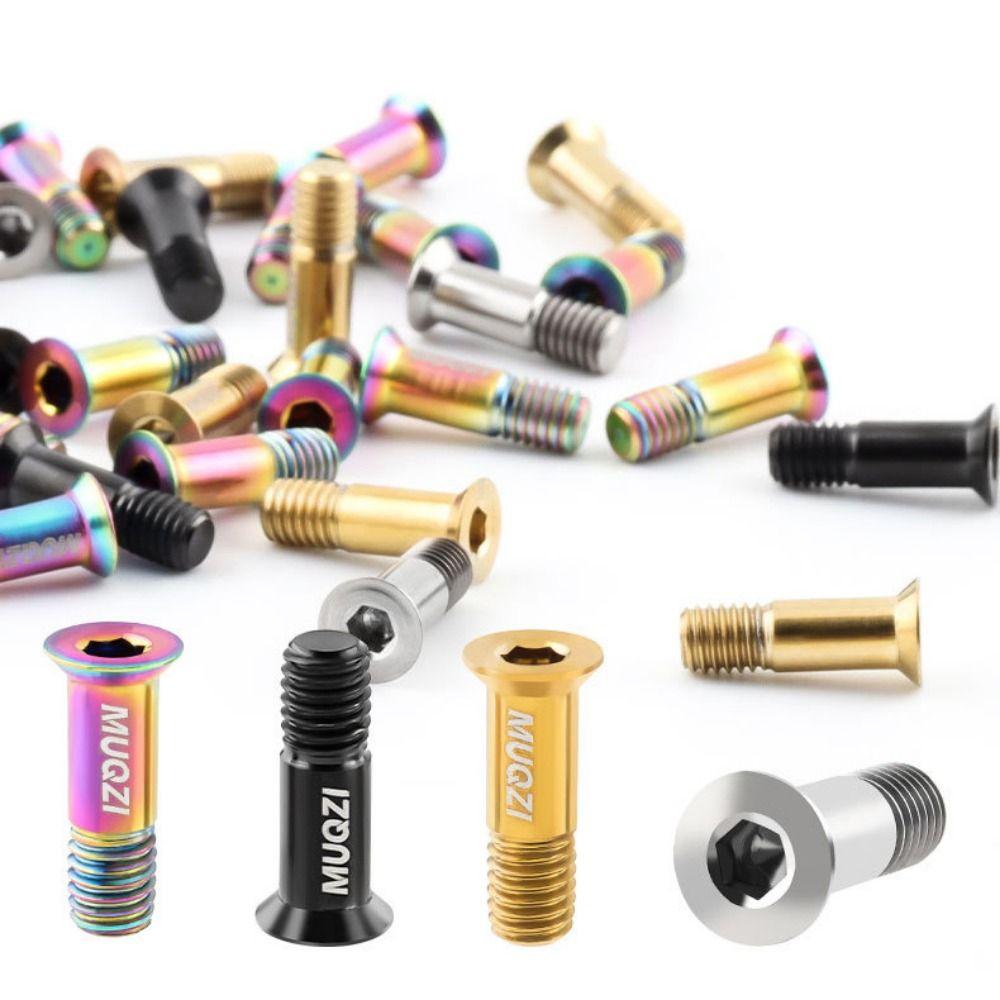 2PCS Fixed Bolts Rear Derailleur Pulley Fixing Bolts M5 Screws Bicycle Rear Guide Wheel Screw MTB