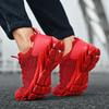 Shock Absorbing Anti Slip Wear Resistant Fashionable Flying Woven Sports Leisure Trendy Running Shoes Size 36 47