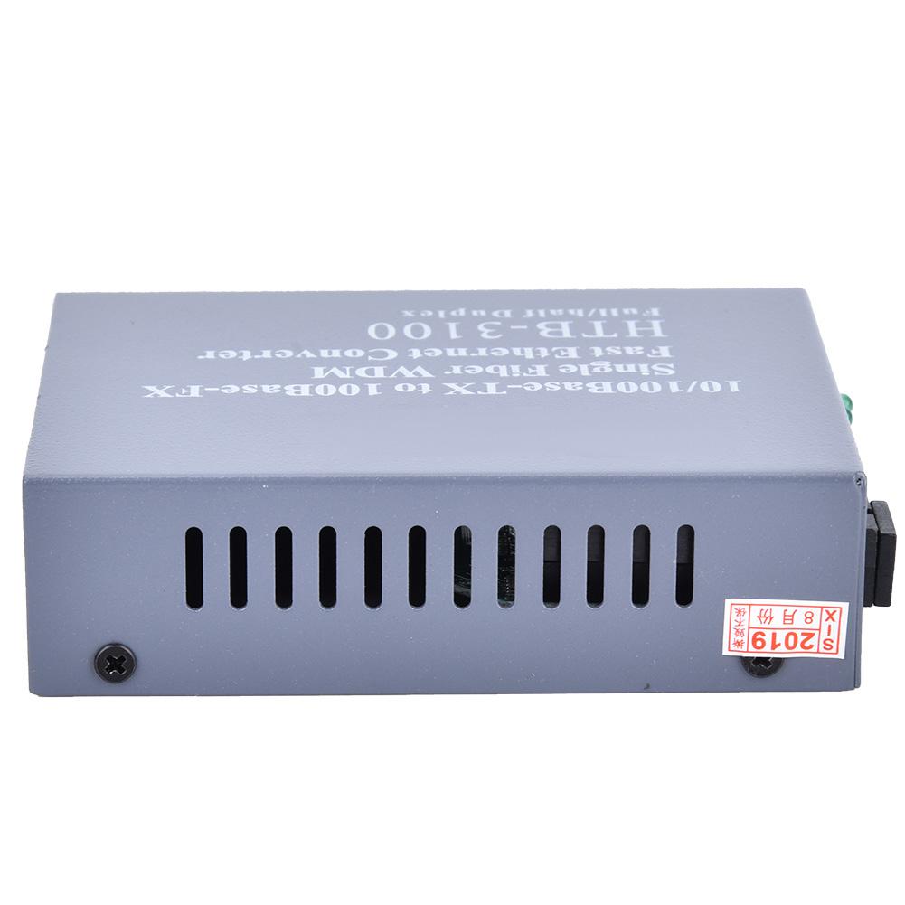 Convertitore Ethernet a Cento Megabit Ricetrasmettitore in Fibra Ottica