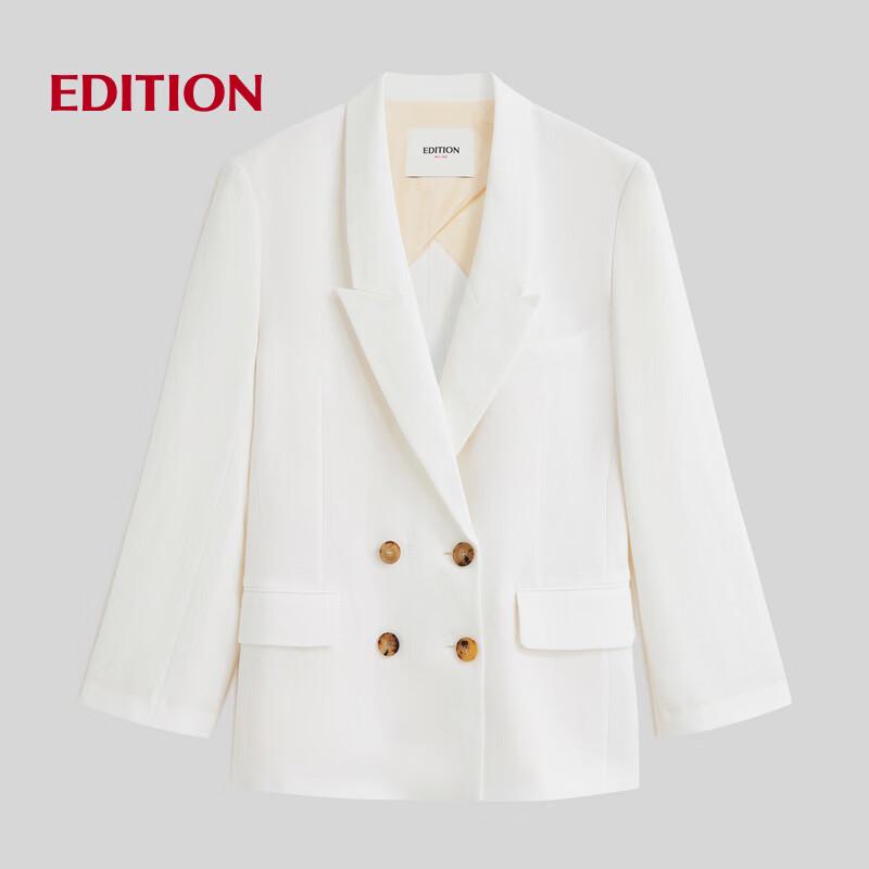 Edition RED LABEL Linen Oversized Blazer