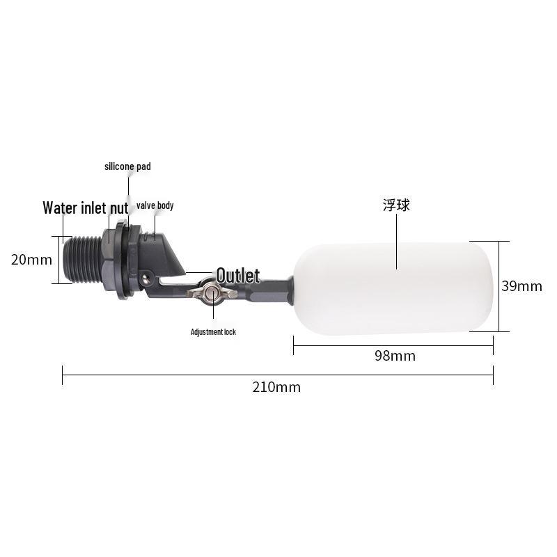 Intelligent Auto-Stop Float Valve for Water Tanks