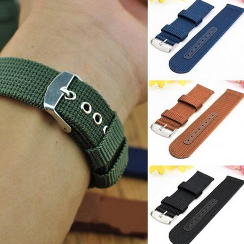 

Унисекс Мода Нейлоновый ремешок для часов На открытом воздухе Спортивный орнамент Анти-водный браслет