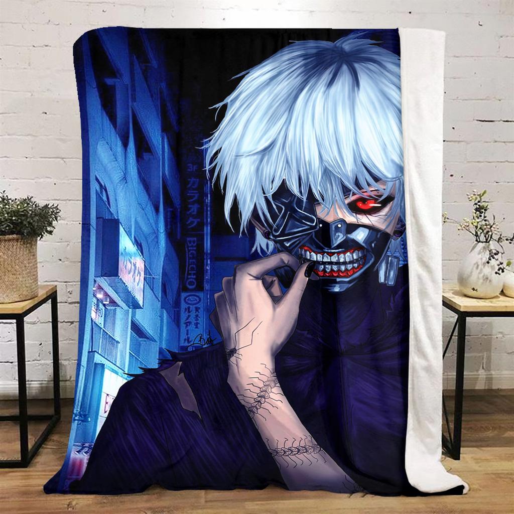 Tokyo Revengers Anime Characters Plush Blanket Suitable All Seasons Soft Comfortable Sofa Office Nap Travel Festive Gift