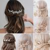 Girls Hair Ornament Decoration Rhinestone Hair Pins Bridal Hairpin Tiara Jewelry Crystal Headband