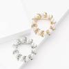 Elegantes Broches de Corona de Perlas para Mujer Unisex Pines de Planta Esmaltados Decoración de Mochila para Eventos Fiesta de Lujo Accesorios para Ropa