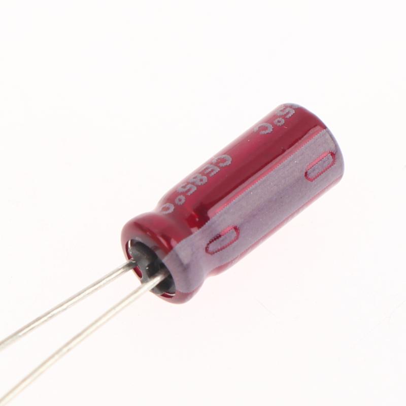 10/30/50Pcs Elna 25V47Uf Silmic Ii Series 5X11Mm Ce85°C Fever Audio Electrolytic Capacitor 25V47Uf Copper Pin Capacitors