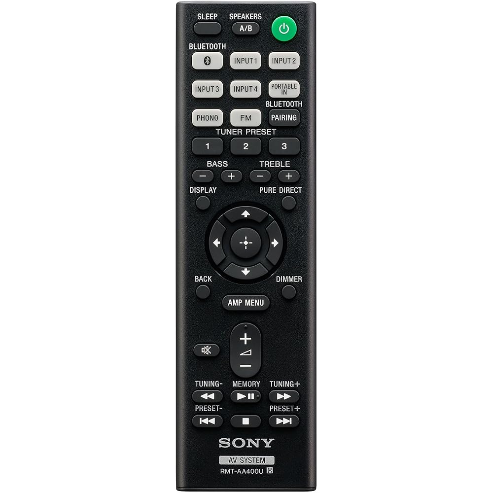 Sony STR-DH190 Bluetooth Stereo Amplifier with Phono Input Black