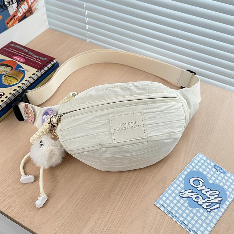 Trendy brand breast bag women's outdoor sports cycling fanny pack light travel small satchel women's leisure student shoulder messenger bag