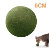 Bola de Catnip Extra Grande 10 cm Jumbo Gigante Fruta de Catnip Juguete Para Aliento Fresco Juguete para Gatos Suministros para el Cuidado de Gatos en Casa Palo Divertido Sisal Campana