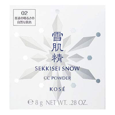 Kose Sekkisei Snow CC Powder (Fylle på) #02 [Powder Foundation] [Item]