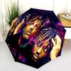 Juice Wrld Tribute Folding Umbrella Umbrella Travel Three Folds Umbrella Light