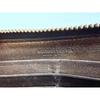 Used Intrecciato long wallet with round zipper, metallic brown
