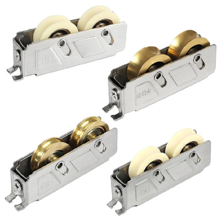 Slides Window Glides Rollers Push-Pull Window Rollers Metal Door Wheel Rollers Sliding Window Rollers Steel for Door