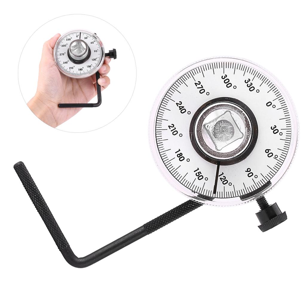 1 2 Inch Adjustable Drive Angle Torsion Wrench Measure Car Gauge Tool Set 360 Degree Angle