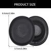 1Pair Ear Pad Headsets Earmuffs for Evolve2 30 MS UC Headphones Earpads Ear Pad Sponges Cushions Cover