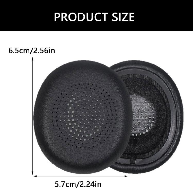 1Pair Ear Pad Headsets Earmuffs for Evolve2 30 MS UC Headphones Earpads Ear Pad Sponges Cushions Cover