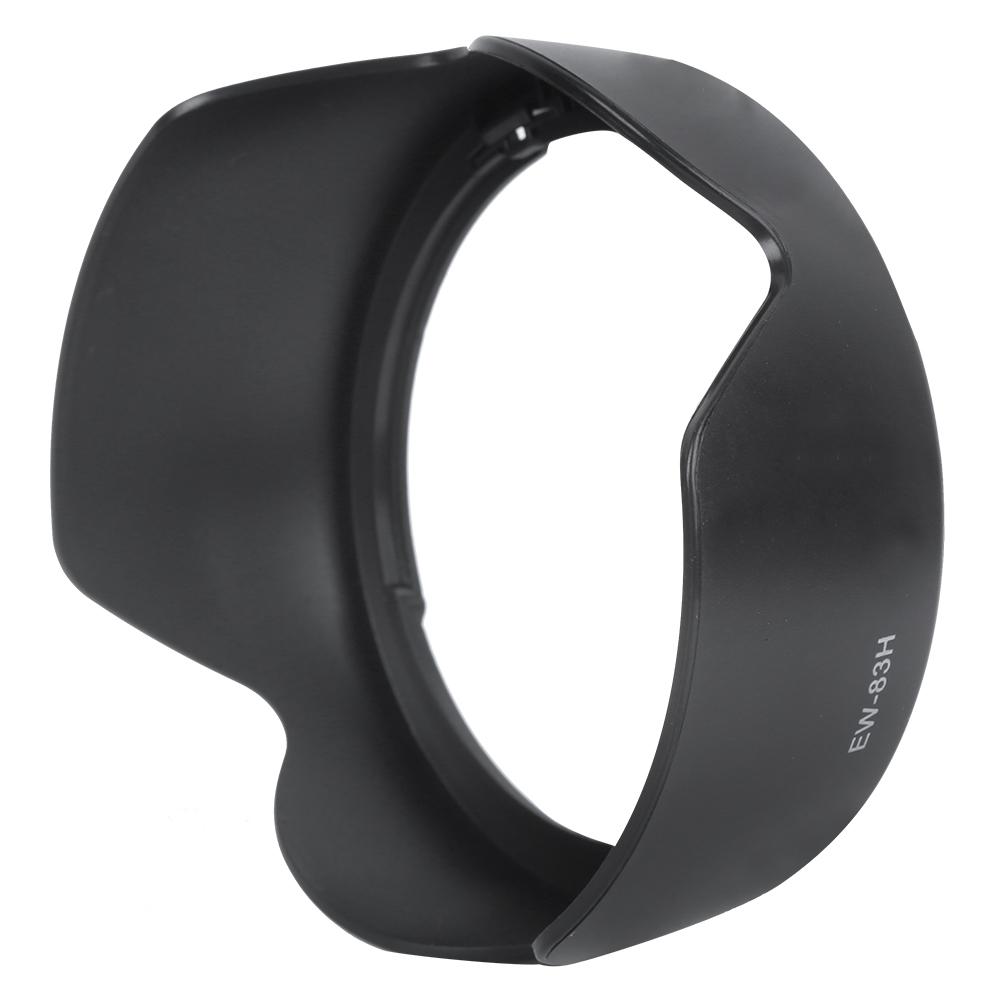 EW‑83H Plastic Black Camera Mount Lens Hood for EF 24‑105mm f4L IS USM Camera Lens