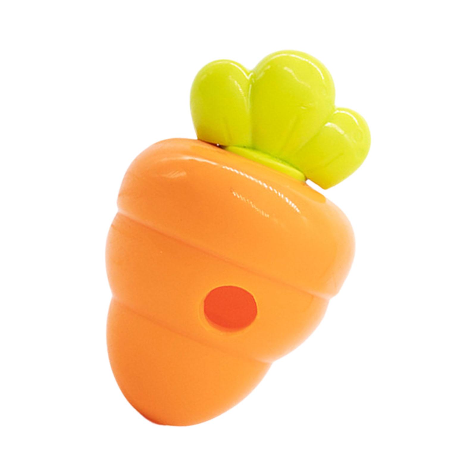 

Interactive Treats Dispenser Dog Exercise Toy Carrot Shape Treats Feeder for Dog Indoor Training Healthy Eating Habits S