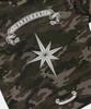 BADBLOOD Cosmo Reflective Ringer T-Shirt - Green Camo