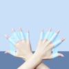 Silicone Hand Paddles for Swimming - Suitable for Children, Teens, and Adults