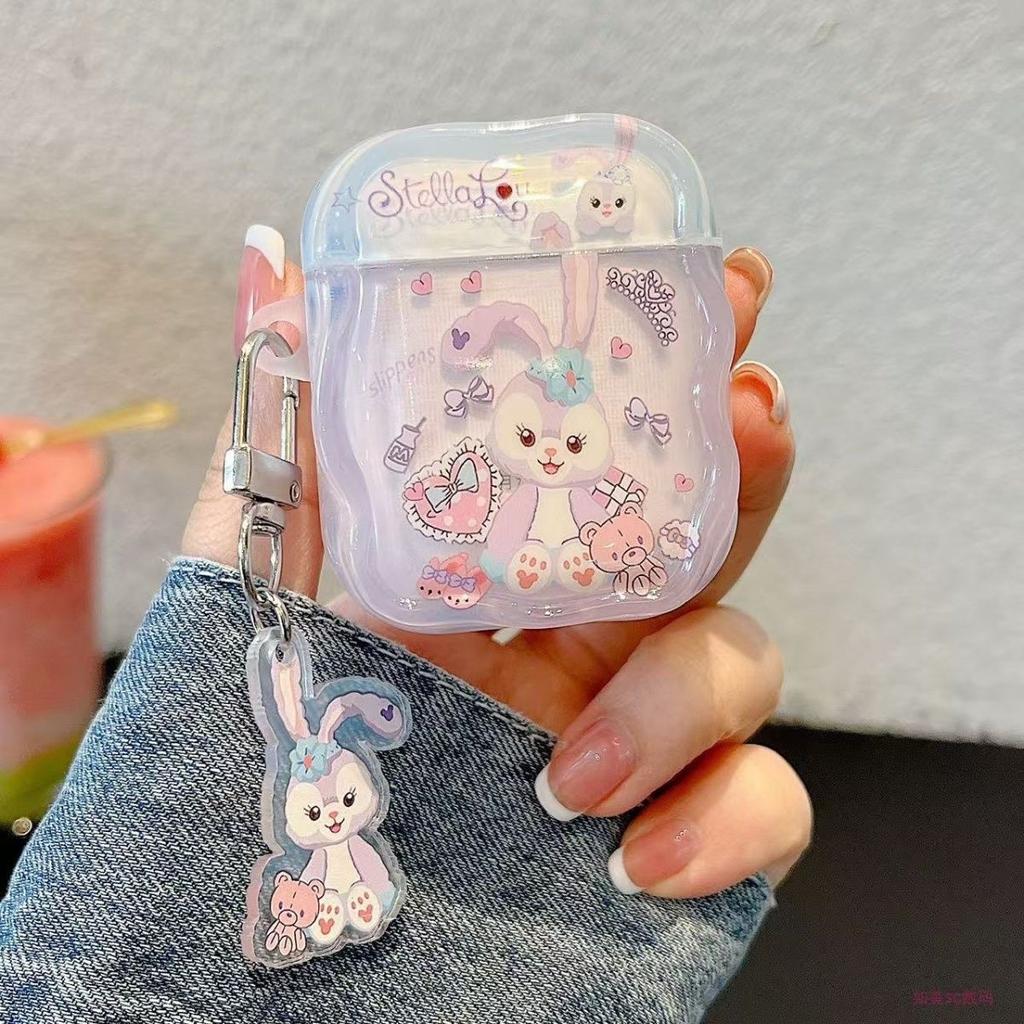 Purple Star Dailu Bunny Pendant for Apple Earphone Cover AirPods 1 Wireless Bluetooth Case 1st Generation Pro1