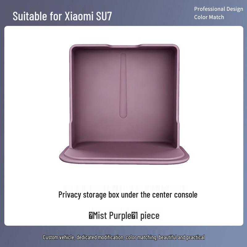 Xiaomi SU7 Privacy Storage Box: Fits 26 Central Control Models for Interior Modification