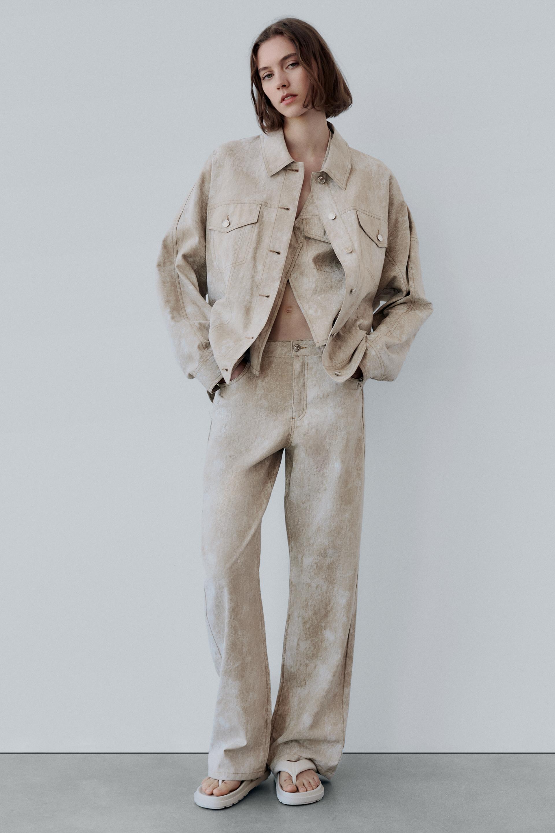 

ЛЬНЯНАЯ КУРТКА ОВЕРСАЙЗ С ПРИНТОМ