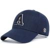 Unisex Simple Letter A Embroidery Baseball Caps Spring and Autumn Outdoor Adjustable Casual Hat Sunscreen Hat