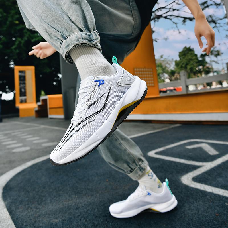 High-quality Four Seasons Pair Sports Shoes for Men and Women Jogging Shoes Combined Sole Non-slip Casual Shoes