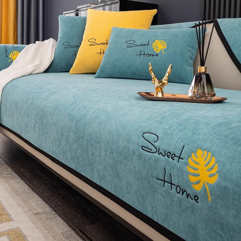 Chenier Sofa Cushion, Universal In All Seasons, High-End Seat Cushion  New Non-Slip And Dirt-Resistant Sofa Cover Cover Towel