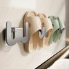 No Drilling Shoe Rack Hooks Wall Mounted Space Saving Hangers for Bathroom Shoes Storage Organizer
