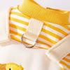 New Cute Striped Cartoon Puppy Sweater Cat Pet Clothes