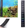 Digitales Aquarium Home Aufklebbares Thermometer Fisch Tank Streifen Dual Skala C/F Verfärben Temperatur Messung Aufkleber Werkzeuge