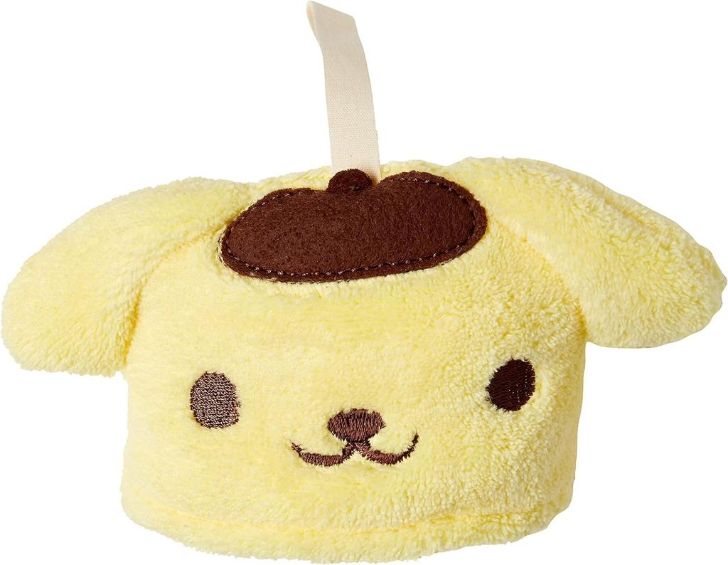 Marushin Microfiber Hanging Pom Pom Purin Pom Pom School Entry Perfect for and Elementary Suitable for Product 3065013200 Towel, Mascot, Purin,
