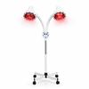 Mvolo Double Infrared Heat Lamp 600W – Adjustable Height, Dual Head, Full Body Home Use