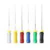 Stainless Steel/Nickel-Titanium Dental Root Canal Files: K-File, H-File, R-File with Irrigation Needles