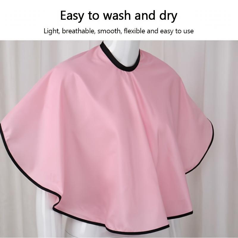 1PC Waterproof Reusable Salon Hair Coloring Cape, Professional Hairdressing Cape for Dyeing Perming Haircut, Beauty Gift