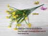 Fiori di Gigli Artificiali in Seta a Stelo Singolo per Decorazione Soggiorno o Tavola da Pranzo