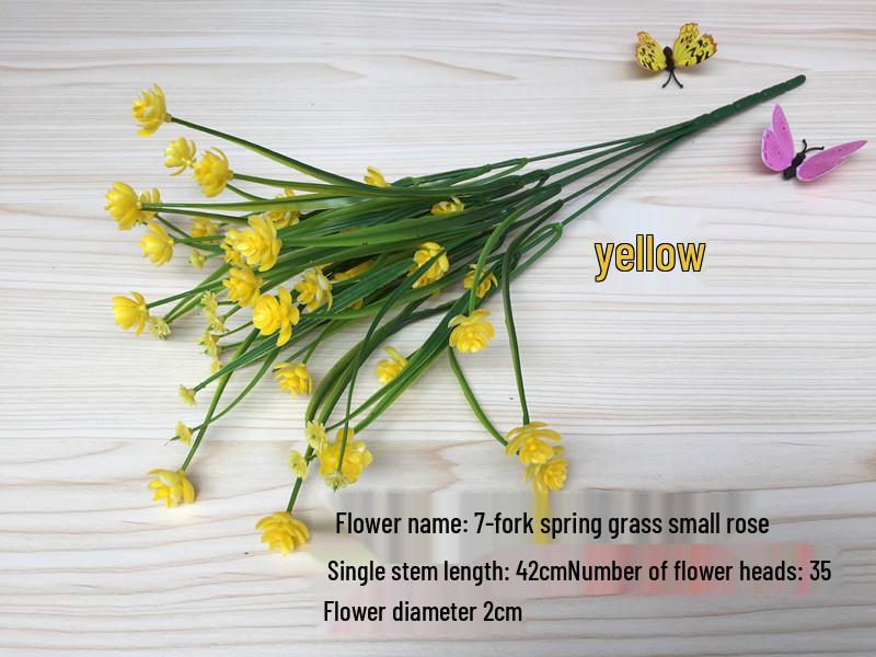 Fiori di Gigli Artificiali in Seta a Stelo Singolo per Decorazione Soggiorno o Tavola da Pranzo
