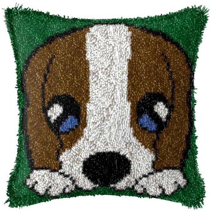 

Мультяшное животное Наволочка с крючком-петлей Смирна Пакет Вязаный Вышитый Ковер Подушка Вышивка Крючком-петлей Наборы Набор для вышивания крестиком