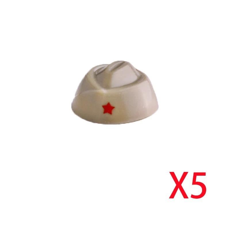 

Аксессуары для военных строительных блоков времен Второй мировой войны Фигурка Солдат Каска Игрушка СССР1 США Великобритания Японская шляпа Мини-кирпич Капюшон Маска Огнемет